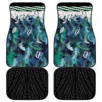 Aotearoa Korowai Motif Car Mats Hei Matau Poutama Maori Pattern LT14 - Polynesian Pride