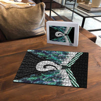 Aotearoa Korowai Motif Puzzle Hei Matau Poutama Maori Pattern LT14 - Polynesian Pride