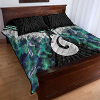 Aotearoa Korowai Motif Quilt Bed Set Hei Matau Poutama Maori Pattern LT14 - Polynesian Pride