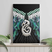 Aotearoa Korowai Motif Canvas Wall Art Hei Manaia Poutama Maori Pattern LT14 - Polynesian Pride