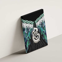 Aotearoa Korowai Motif Canvas Wall Art Hei Manaia Poutama Maori Pattern LT14 - Polynesian Pride