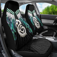 Aotearoa Korowai Motif Car Seat Cover Hei Manaia Poutama Maori Pattern LT14 - Polynesian Pride