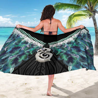 Aotearoa Korowai Motif Sarong Hei Manaia Poutama Maori Pattern LT14 - Polynesian Pride