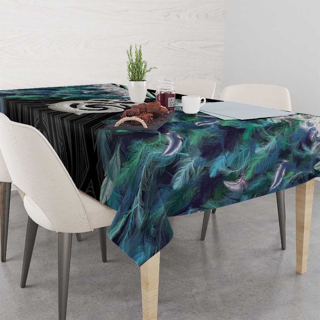 Aotearoa Korowai Motif Tablecloth Hei Manaia Poutama Maori Pattern LT14 - Polynesian Pride