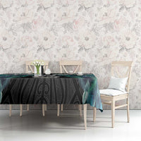 Aotearoa Korowai Motif Tablecloth Hei Manaia Poutama Maori Pattern LT14 - Polynesian Pride
