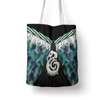 Aotearoa Korowai Motif Tote Bag Hei Manaia Poutama Maori Pattern LT14 - Polynesian Pride