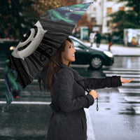 Aotearoa Korowai Motif Umbrella Hei Manaia Poutama Maori Pattern LT14 - Polynesian Pride