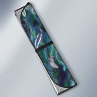 Aotearoa Korowai Motif Auto Sun Shade Maori Wheku Poutama LT14 - Polynesian Pride
