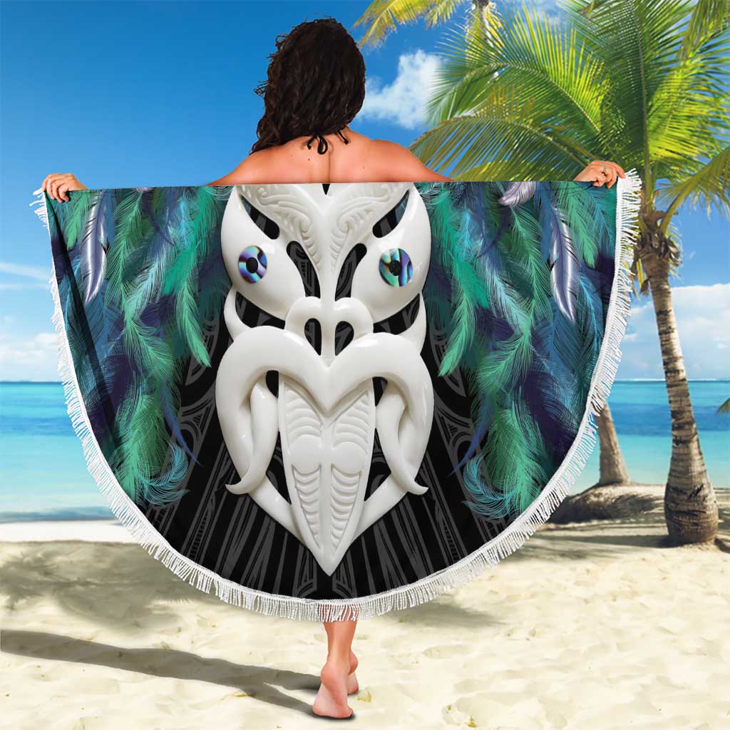 Aotearoa Korowai Motif Beach Blanket Maori Wheku Poutama LT14 - Polynesian Pride