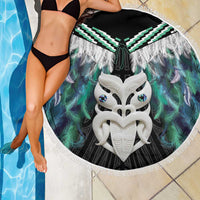 Aotearoa Korowai Motif Beach Blanket Maori Wheku Poutama LT14 - Polynesian Pride