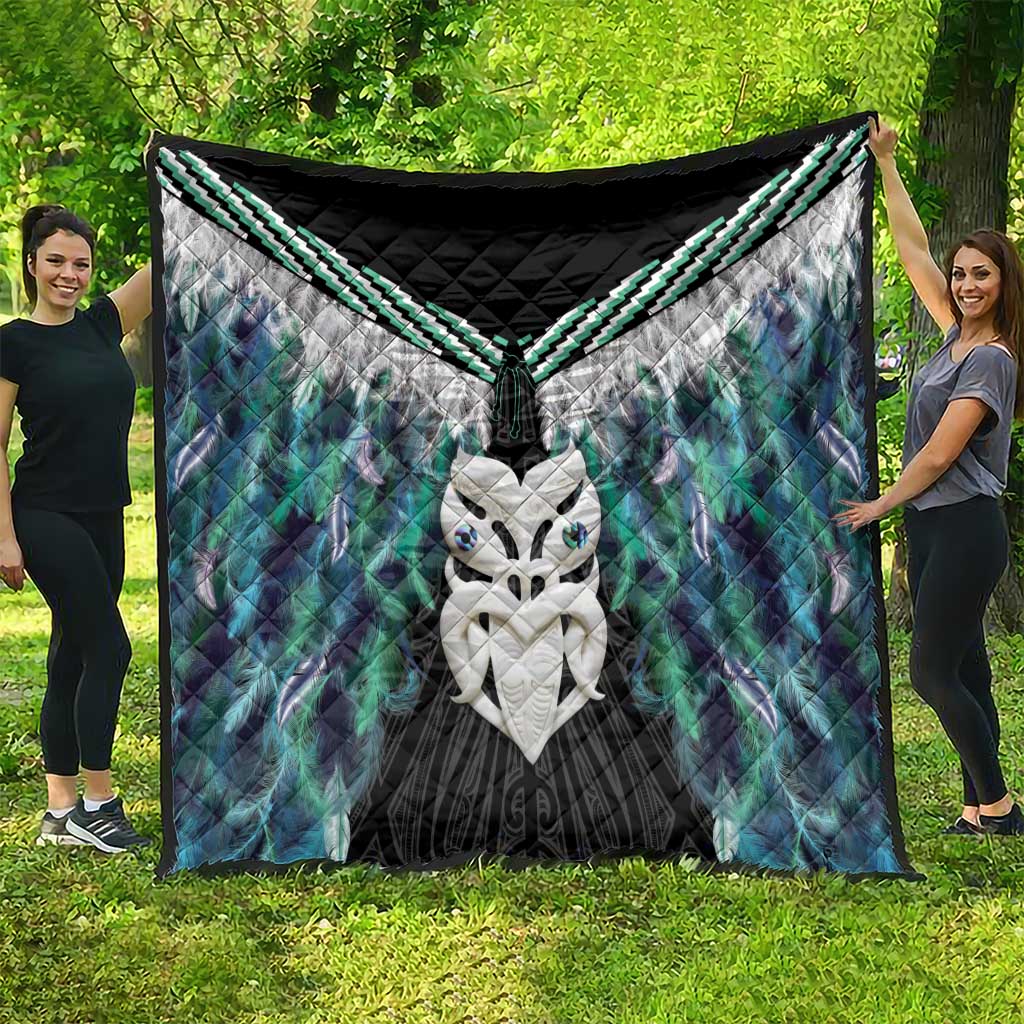 Aotearoa Korowai Motif Quilt Maori Wheku Poutama LT14 - Polynesian Pride