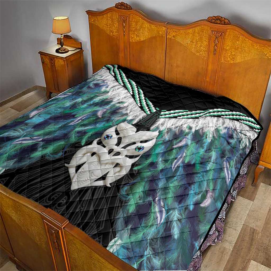 Aotearoa Korowai Motif Quilt Maori Wheku Poutama LT14 - Polynesian Pride