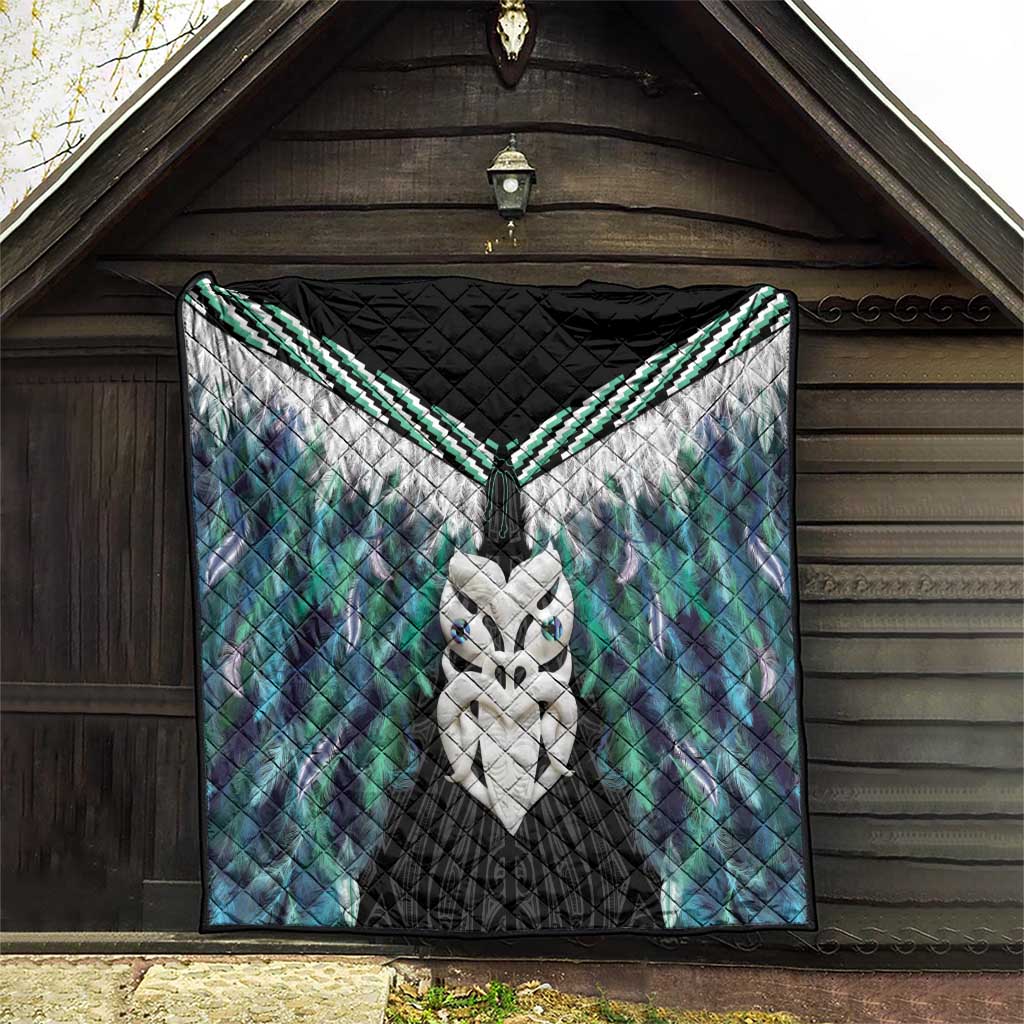 Aotearoa Korowai Motif Quilt Maori Wheku Poutama LT14 - Polynesian Pride