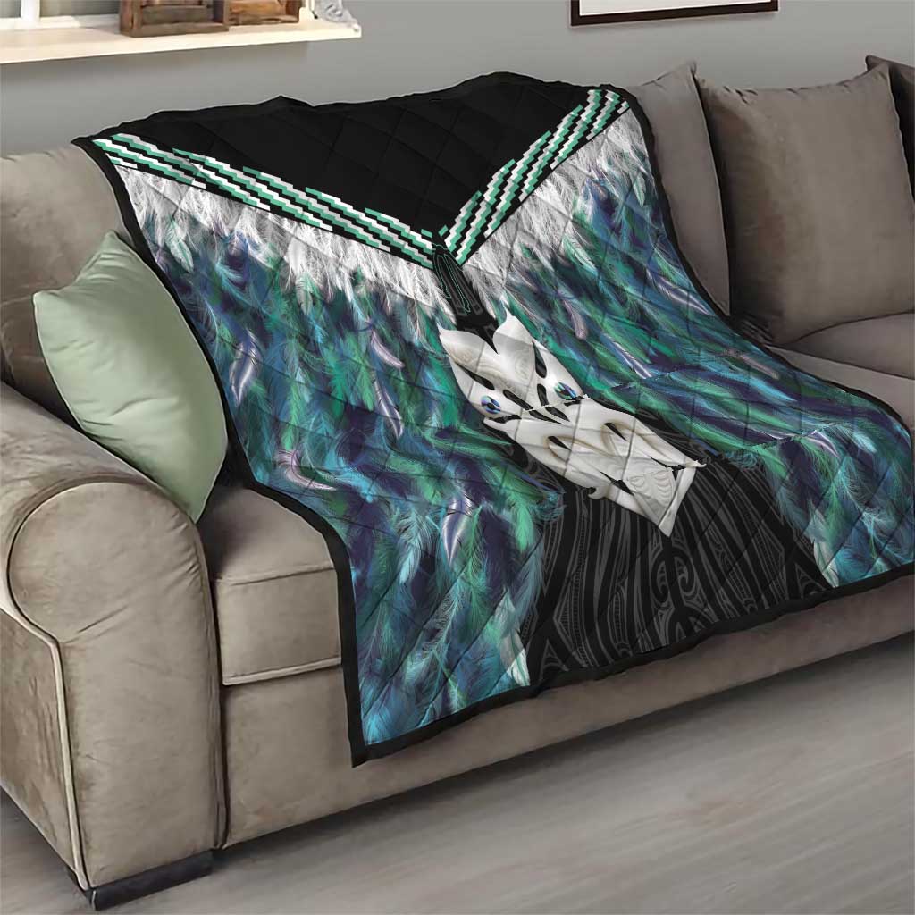 Aotearoa Korowai Motif Quilt Maori Wheku Poutama LT14 - Polynesian Pride