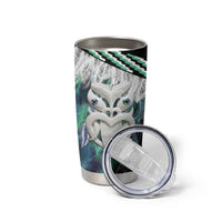 Aotearoa Korowai Motif Tumbler Cup Maori Wheku Poutama LT14 - Polynesian Pride