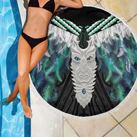 Aotearoa Korowai Motif Beach Blanket Maori Tane Poutama LT14 - Polynesian Pride