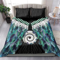 Aotearoa Korowai Motif Bedding Set Maori Koru Poutama LT14 - Polynesian Pride
