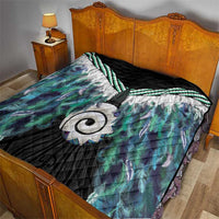 Aotearoa Korowai Motif Quilt Maori Koru Poutama LT14 - Polynesian Pride