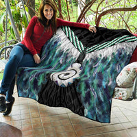 Aotearoa Korowai Motif Quilt Maori Koru Poutama LT14 - Polynesian Pride