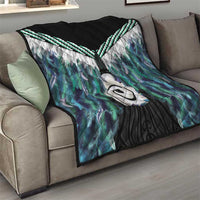 Aotearoa Korowai Motif Quilt Maori Koru Poutama LT14 - Polynesian Pride