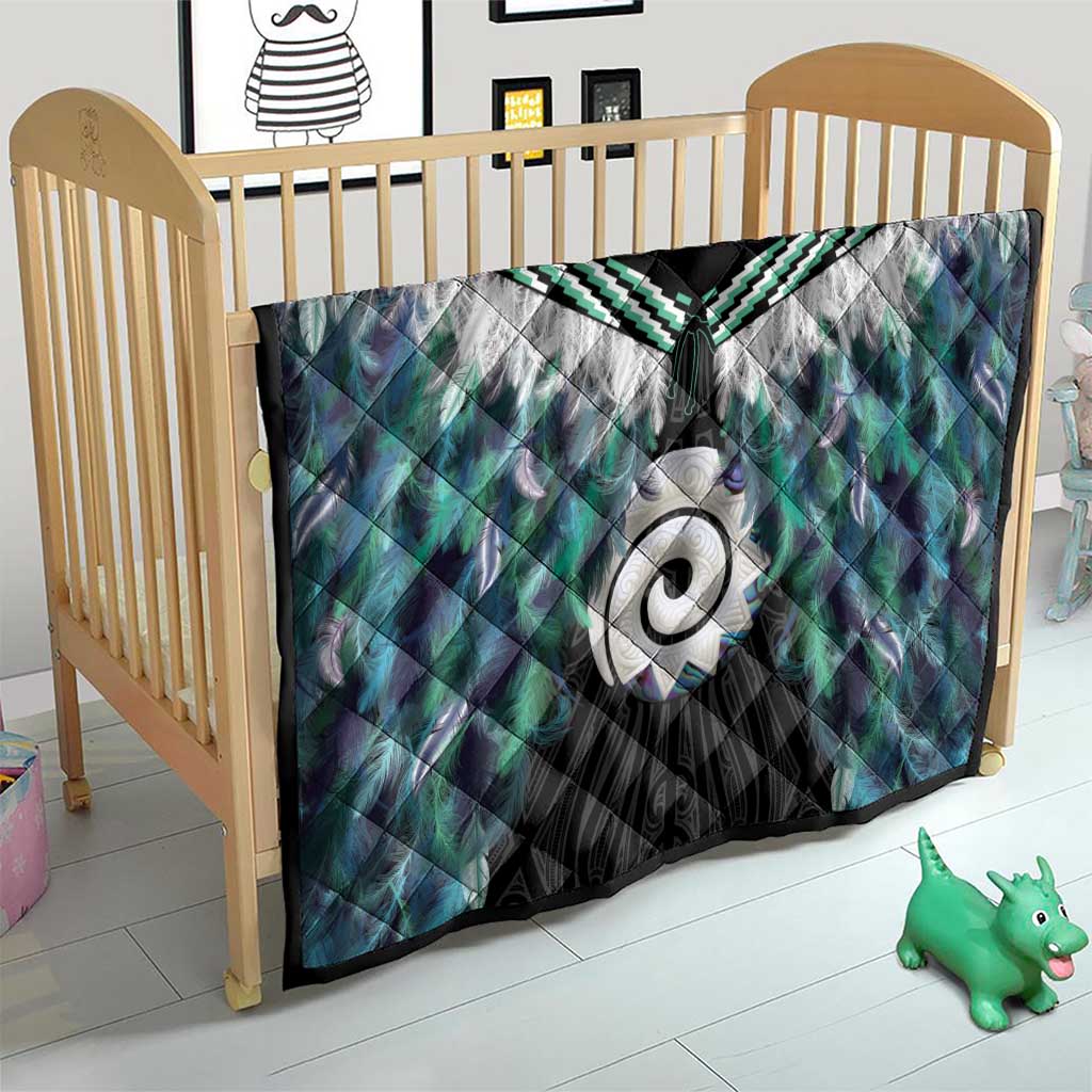 Aotearoa Korowai Motif Quilt Maori Koru Poutama LT14 - Polynesian Pride