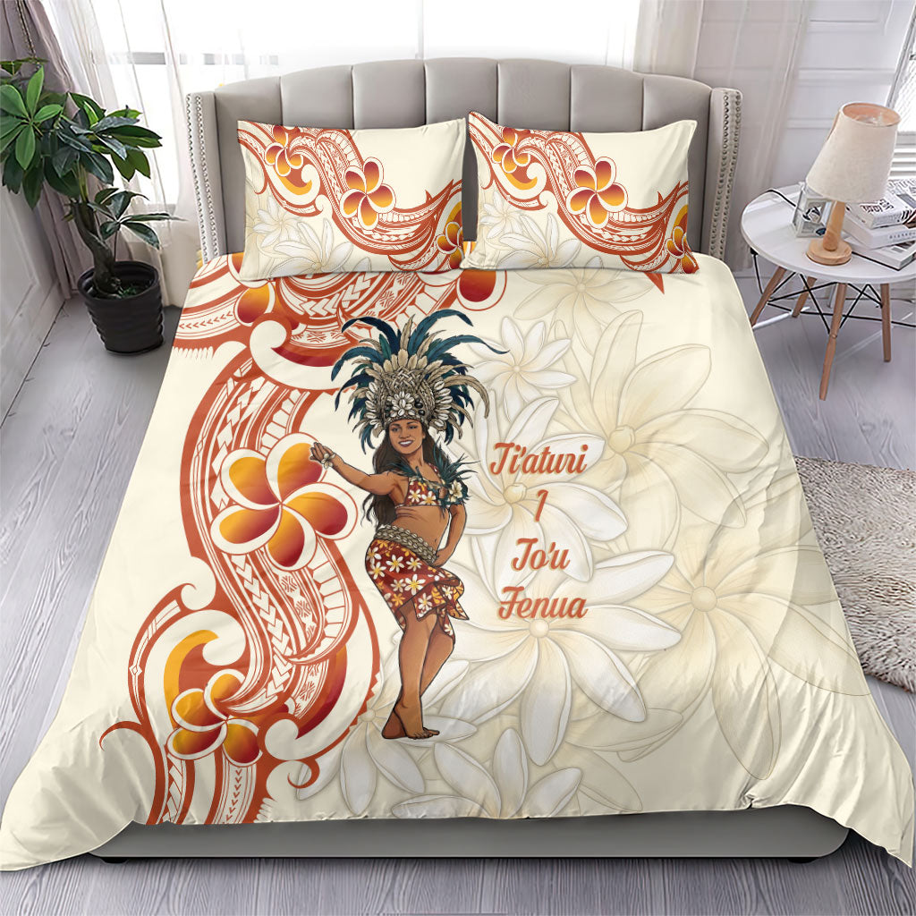 Heiva i Tahiti Bedding Set Ori Tahitian Dance Tiare Maori LT14 - Polynesian Pride