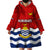 Personalised Kiribati Independence Day Wearable Blanket Hoodie Happy 44th Anniversary Flag Style LT14 - Polynesian Pride