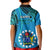 13 March Penrhyn Island Gospel Day Kid Polo Shirt Cook Islands Tribal Pattern LT14 - Polynesian Pride