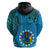 Custom 13 March Penrhyn Island Gospel Day Hoodie Cook Islands Tribal Pattern LT14 - Polynesian Pride