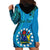 Personalised 13 March Penrhyn Island Gospel Day Hoodie Dress Cook Islands Tribal Pattern LT14 - Polynesian Pride