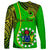 Personalised 25 May Palmerston Island Gospel Day Long Sleeve Shirt Cook Islands Tribal Pattern LT14 - Polynesian Pride