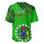 25 July Rarotonga Island Gospel Day Baseball Jersey Cook Islands Tribal Pattern LT14 - Polynesian Pride