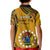 8 August Manihiki Island Gospel Day Kid Polo Shirt Cook Islands Tribal Pattern LT14 - Polynesian Pride