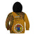 15 August Rakahanga Island Gospel Day Kid Hoodie Cook Islands Tribal Pattern LT14 - Polynesian Pride