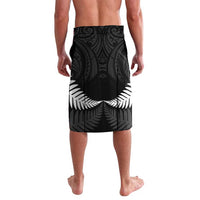New Zealand Silver Fern Rugby Lavalava Haka Dance With Aotearoa Maori Pattern LT14 - Polynesian Pride