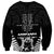 New Zealand Silver Fern Rugby Sweatshirt Haka Dance With Aotearoa Maori Pattern