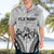 Fiji Tapa Rugby Hawaiian Shirt Cibi Dance With Fijian Pattern