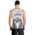 Fiji Tapa Rugby Men Tank Top Cibi Dance With Fijian Pattern