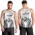 Fiji Tapa Rugby Men Tank Top Cibi Dance With Fijian Pattern