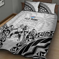 Fiji Tapa Rugby Quilt Bed Set Cibi Dance With Fijian Pattern LT14 - Polynesian Pride