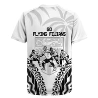 Fiji Tapa Rugby Rugby Jersey Cibi Dance With Fijian Pattern LT14 - Polynesian Pride