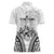 Fiji Tapa Rugby Women Polo Shirt Cibi Dance With Fijian Pattern