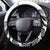 New Zealand And Fiji Tapa Rugby Steering Wheel Cover Haka Dance Mix Cibi Dance Together