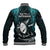 New Zealand Silver Fern Rugby Baseball Jacket Aotearoa All Black Dabbing Ball With Maori Paua Shell LT14 - Polynesian Pride