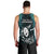 New Zealand Silver Fern Rugby Men Tank Top Aotearoa All Black Dabbing Ball With Maori Paua Shell LT14 - Polynesian Pride