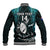 Custom New Zealand Silver Fern Rugby Baseball Jacket Aotearoa All Black Dabbing Ball With Maori Paua Shell LT14 - Polynesian Pride