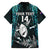 Custom New Zealand Silver Fern Rugby Family Matching Puletasi Dress and Hawaiian Shirt Aotearoa All Black Dabbing Ball With Maori Paua Shell LT14 - Polynesian Pride