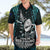 Custom New Zealand Silver Fern Rugby Hawaiian Shirt Aotearoa All Black Dabbing Ball With Maori Paua Shell LT14 - Polynesian Pride