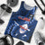 Custom Samoa Rugby Men Tank Top Manu Samoa Ula Fala Dabbing Ball Polynesian Blue Version LT14 Blue - Polynesian Pride