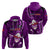 Samoa Rugby Hoodie Manu Samoa Ula Fala Dabbing Ball Polynesian Purple Version LT14 - Polynesian Pride